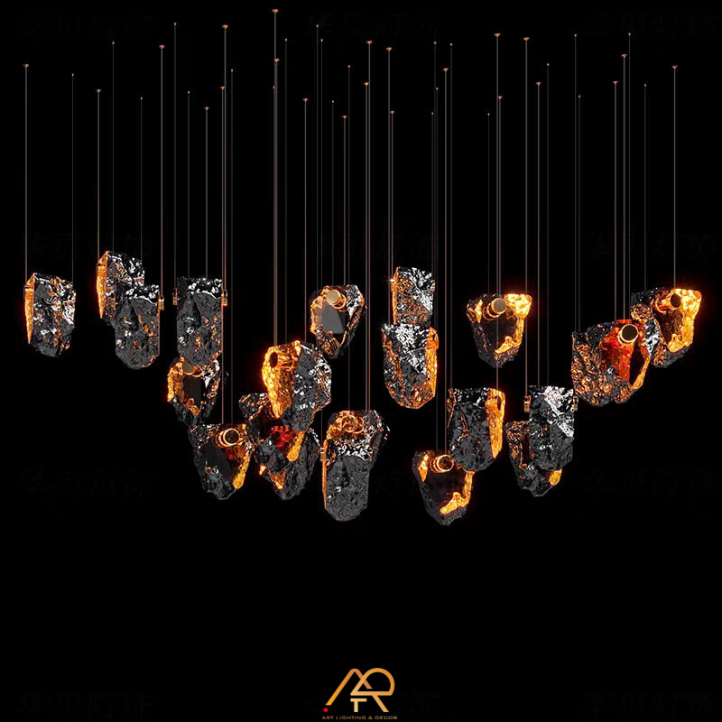 Đèn Chùm Thông Tầng Crystal Rock ART-5032