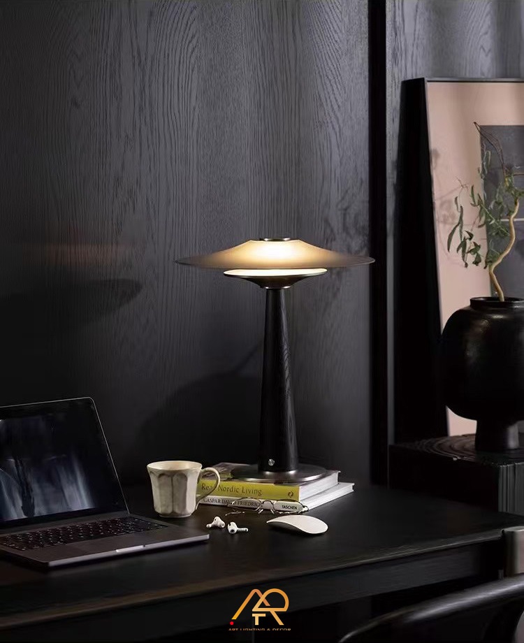 Đèn bàn chao thủy tinh phong cách bắc âu ART-2017