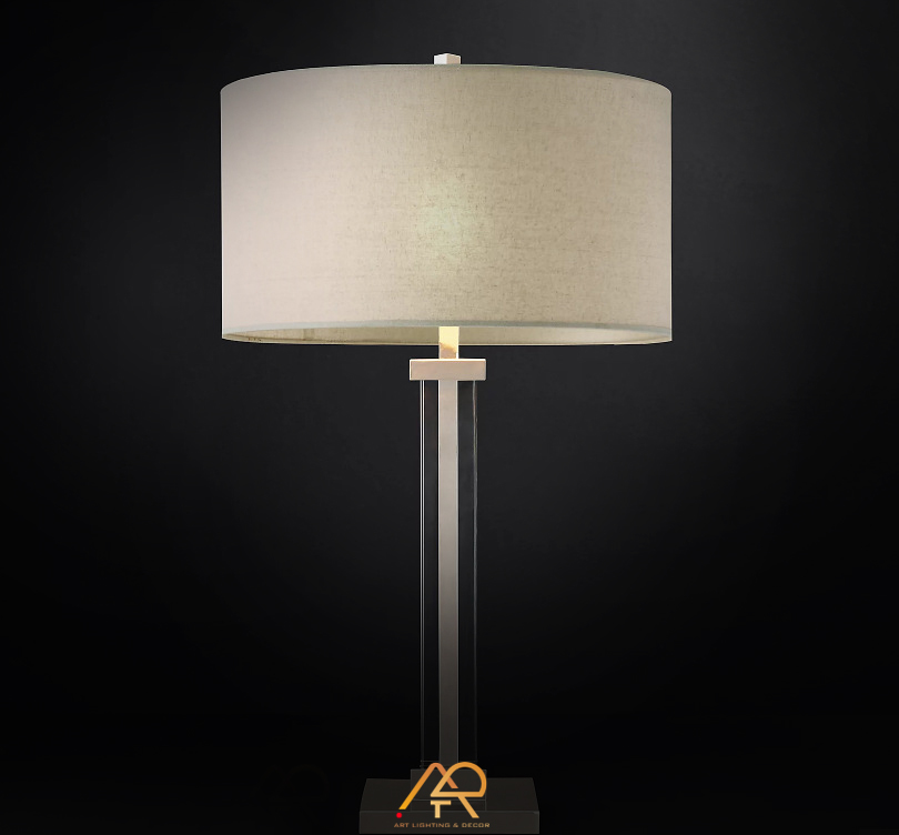 Đèn Bàn Pha Lê Chụp Đen Cao Cấp LUX NOIR ART-2023 