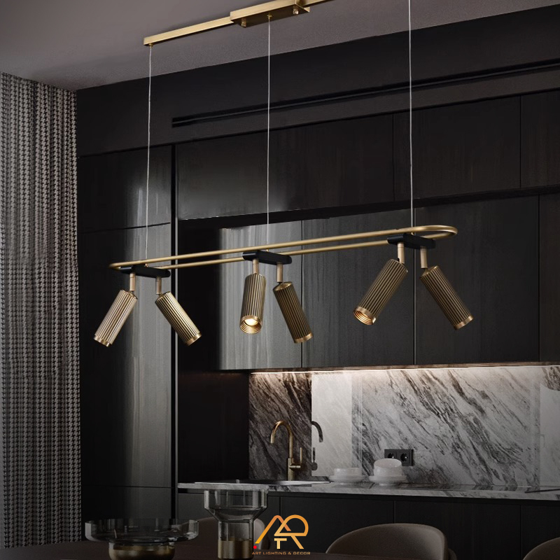 Đèn chùm đồng bắc âu cao cấp ART-7022