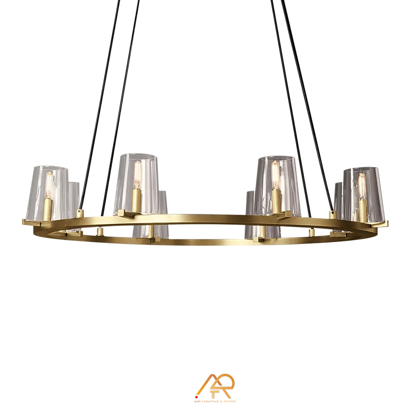 Đèn chùm đồng cao cấp ART-7018