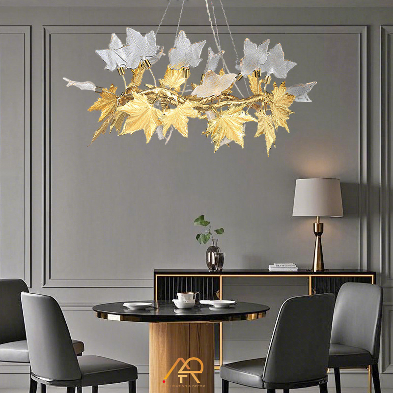 Đèn chùm lá phong cao cấp ART 7030