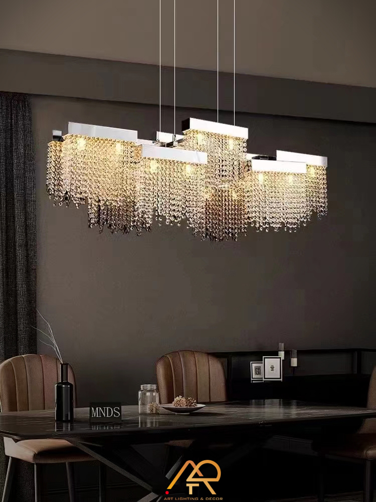 Đèn Chùm Pha Lê Bậc Thang Luxora ART-7035