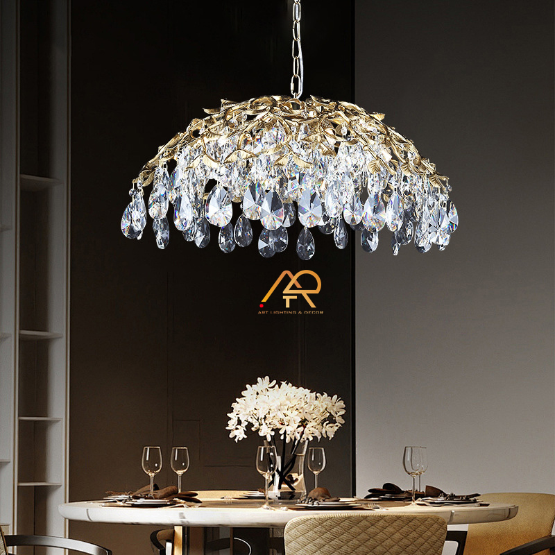 Đèn chùm pha lê phong cách bắc âu ART 7029