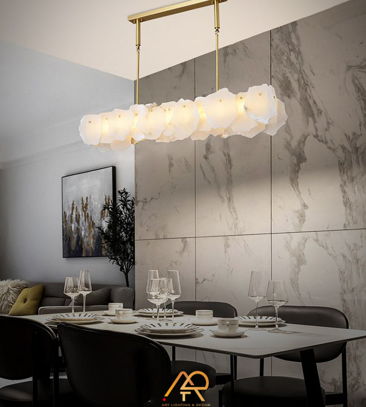 Đèn Chùm Tự Nhiên Alabaster ART-7038