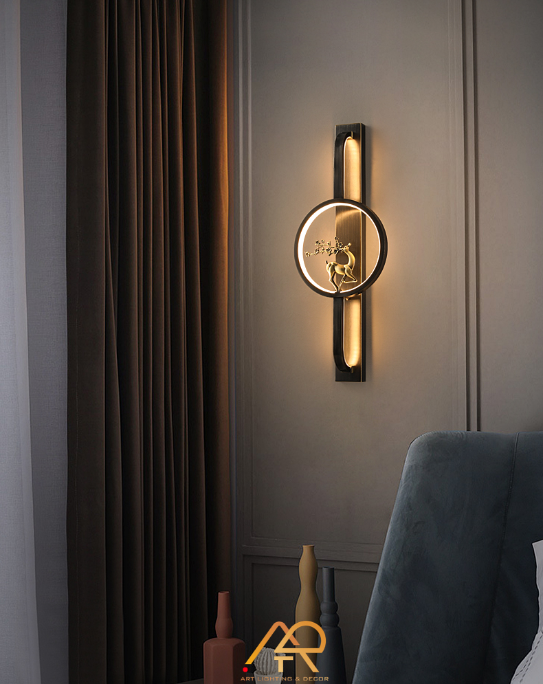 Đèn Gắn Tường Nghệ Thuật Deer Ring ART-8023