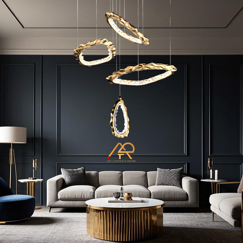 Đèn thả elip phong cách bắc âu ART-4040