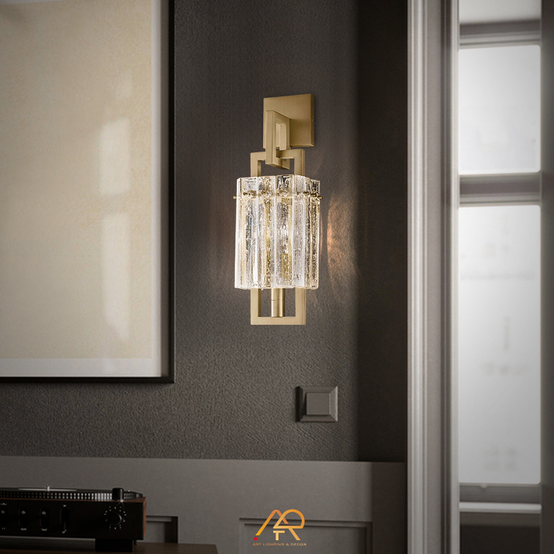 Đèn tường đồng pha lê cao cấp ART-8011