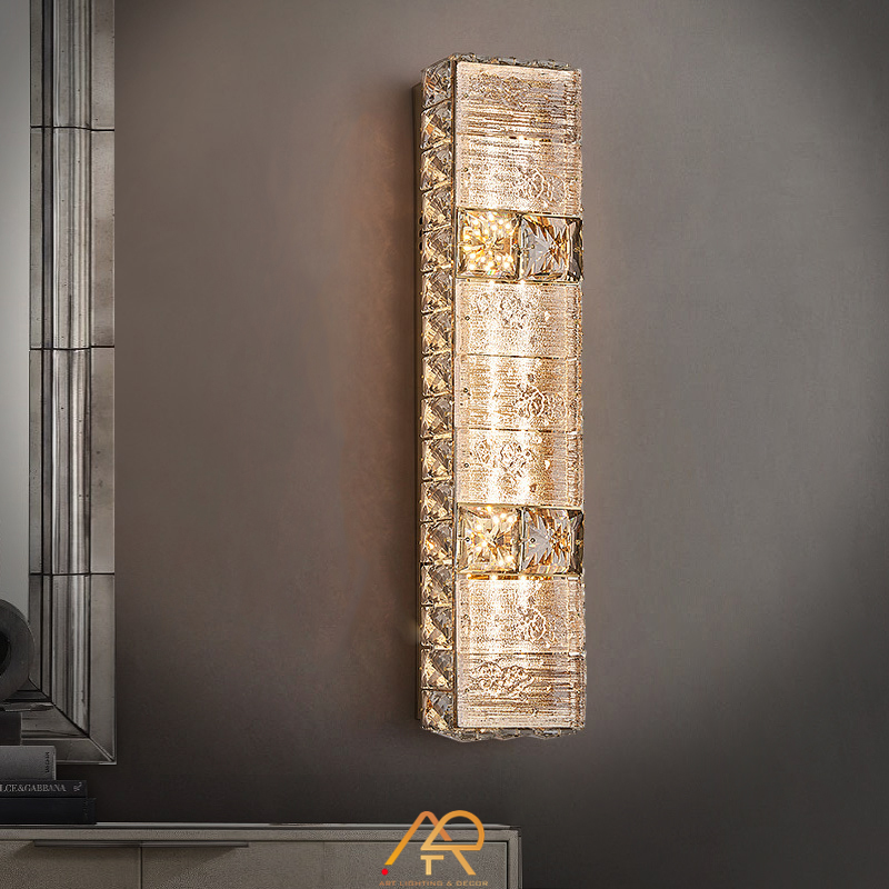 Đèn Tường Pha Lê Dáng Trụ ARTEMIS ART-8018