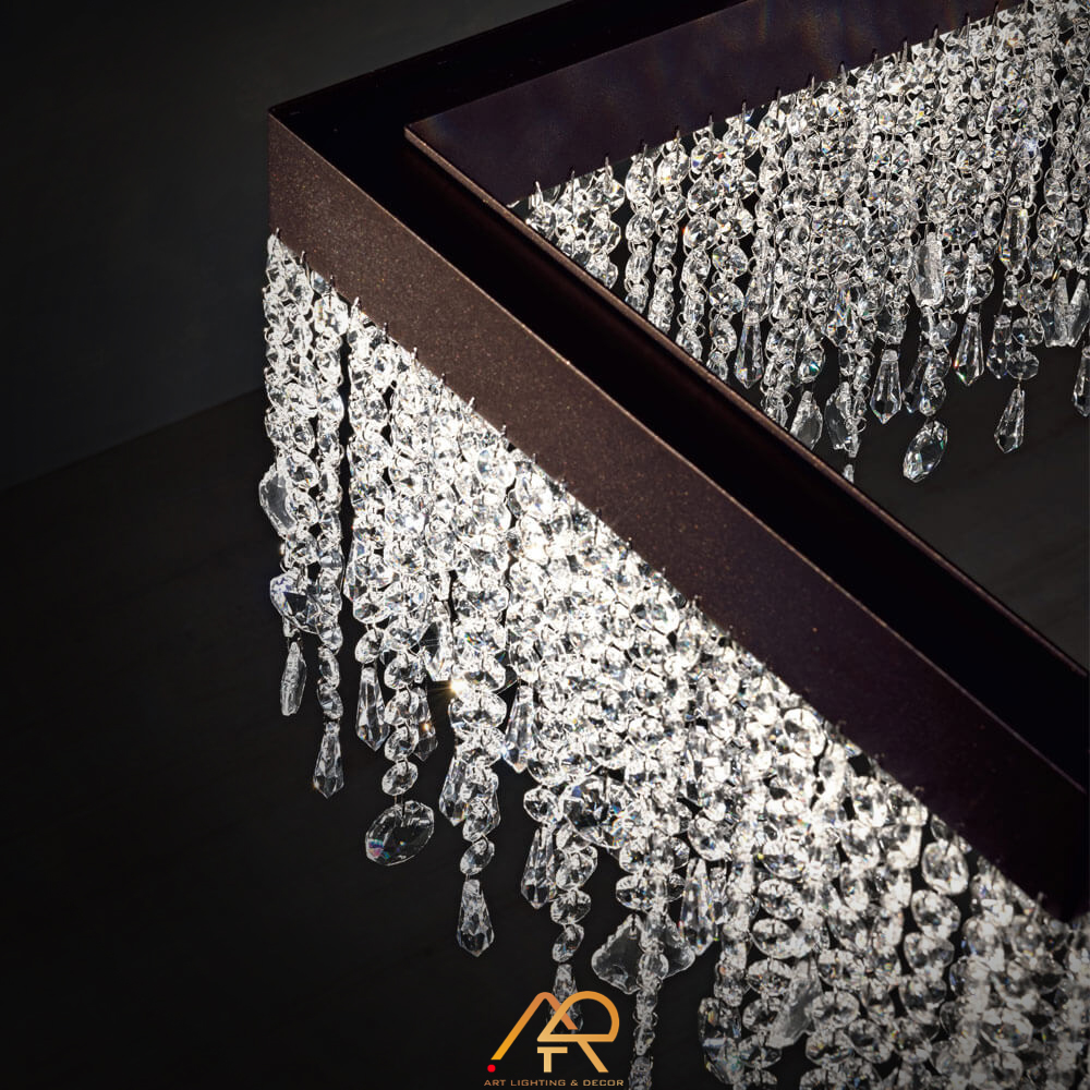 Đèn Thả Pha Lê Rectangular Rainfall ART-7050