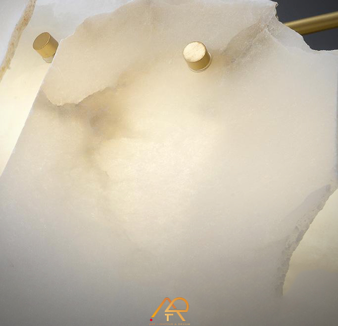 Đèn Chùm Tự Nhiên Alabaster ART-7038