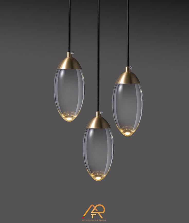Đèn Thả Pha Lê Giọt Sáng Chandelier ART-4059