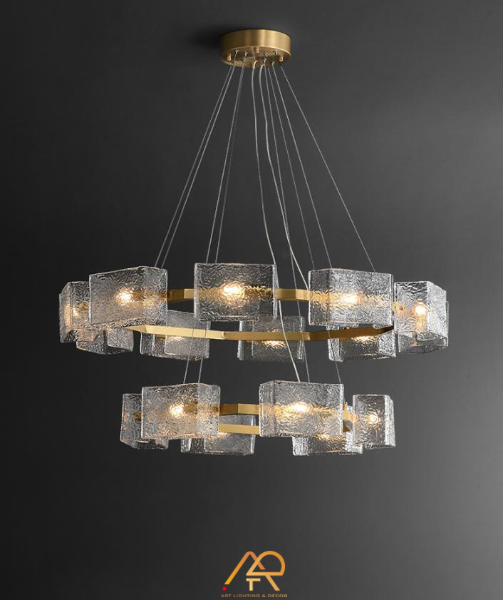 Đèn Chùm Pha Lê Vương Miện Ánh Sáng ART-7052