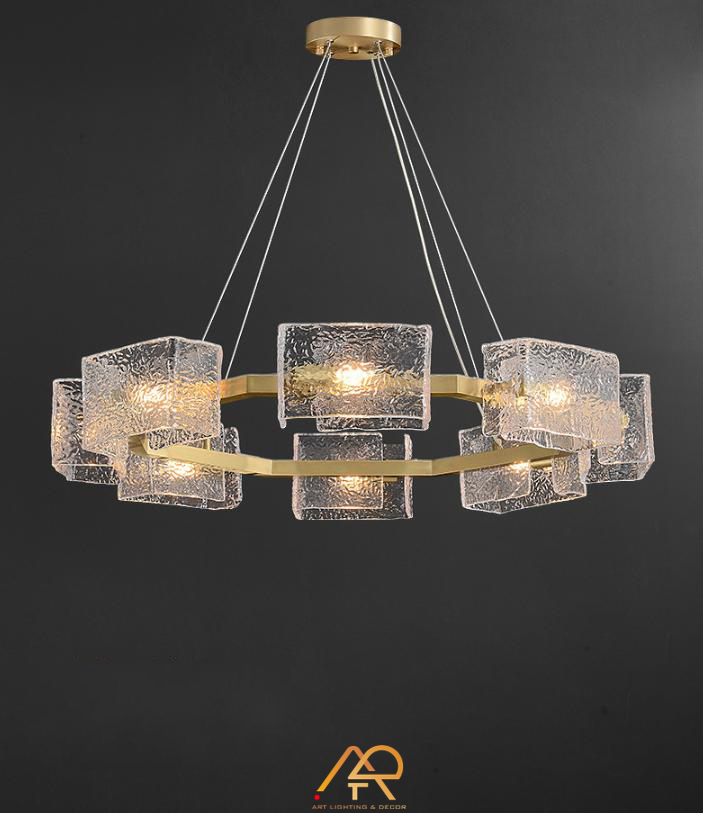 Đèn Chùm Pha Lê Vương Miện Ánh Sáng ART-7052