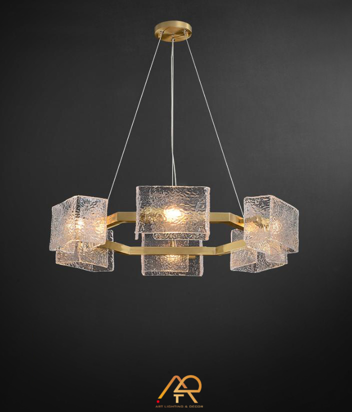 Đèn Chùm Pha Lê Vương Miện Ánh Sáng ART-7052