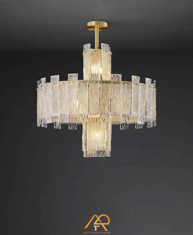 Đèn chùm thủy tinh nghệ thuật Crystal Elegance ART-7055