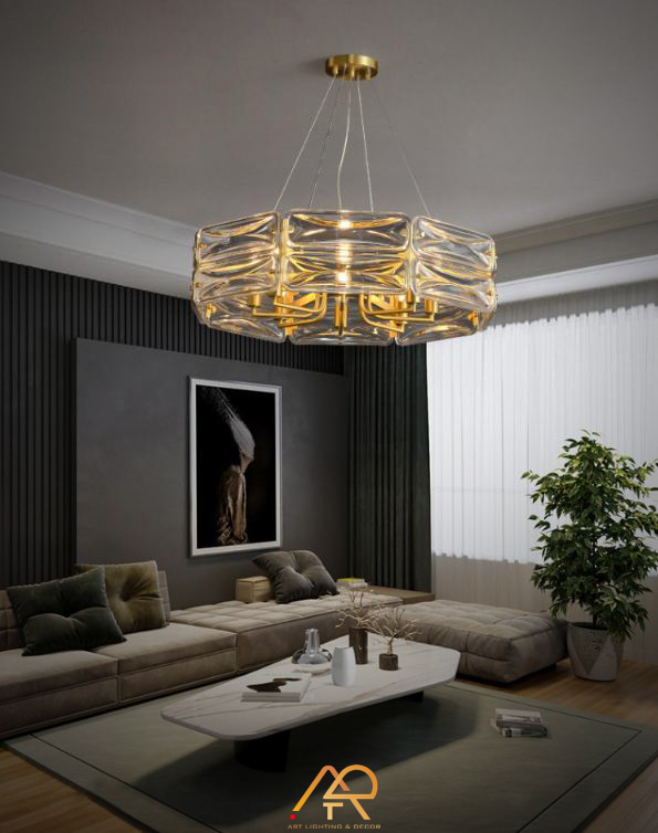 Đèn Chùm Lục Giác Aurora Luxe ART-7059