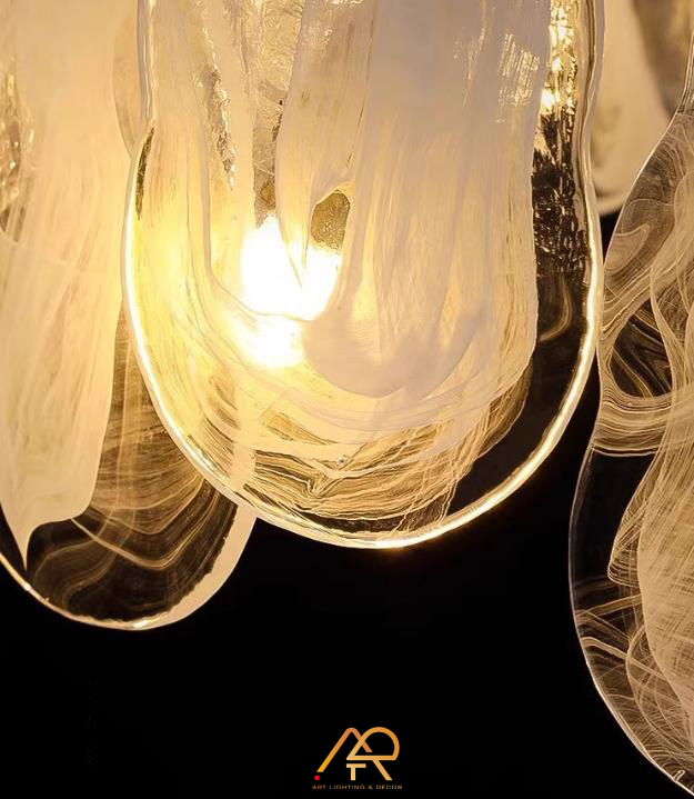 Đèn Chùm Nghệ Thuật Elegance Gold ART-7063 