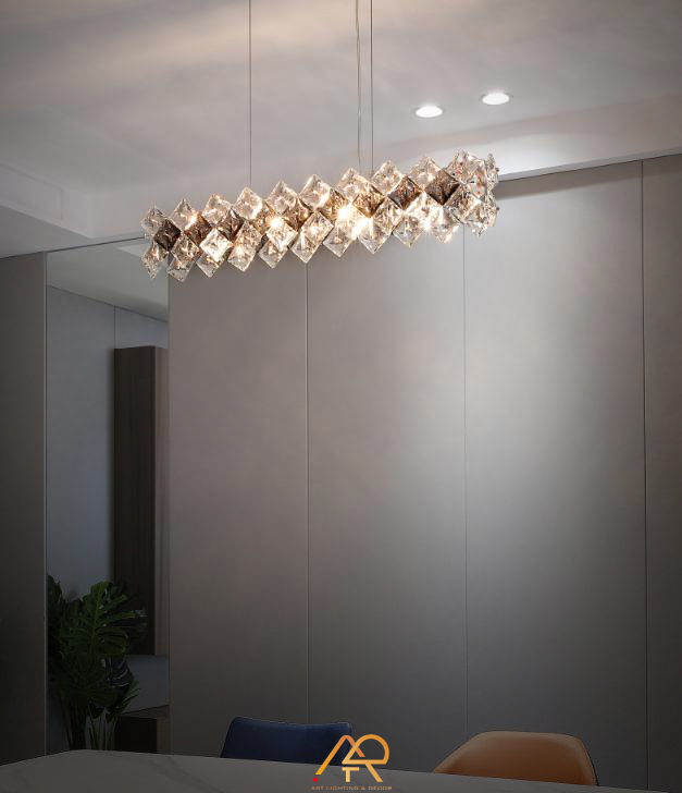 Đèn Thả Pha Lê Dài Kim Cương ART-4066