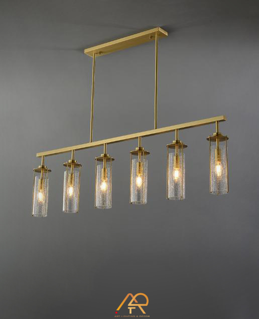 Đèn Thả Dài Bàn Ăn Trụ Thủy Tinh ART-4069