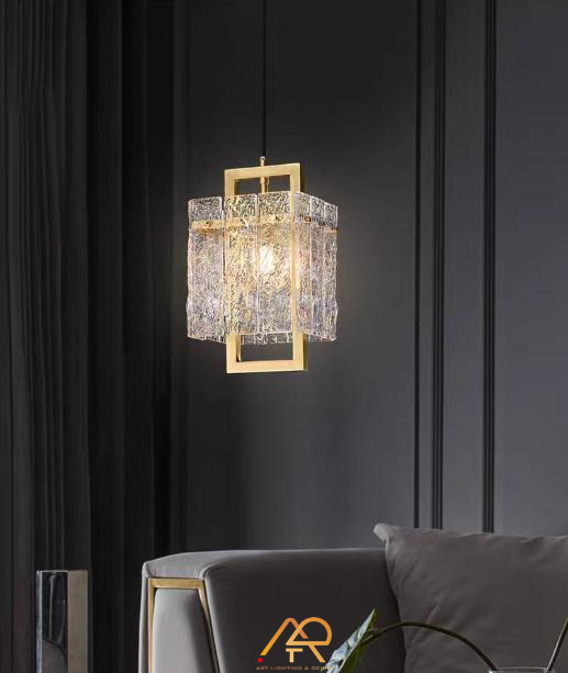 Đèn Thả Cao Cấp Ánh Vàng Crystal Halo ART-4071