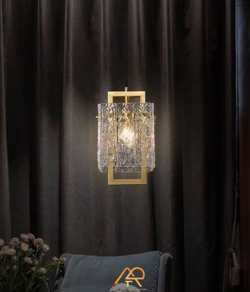 Đèn Thả Cao Cấp Ánh Vàng Crystal Halo ART-4071