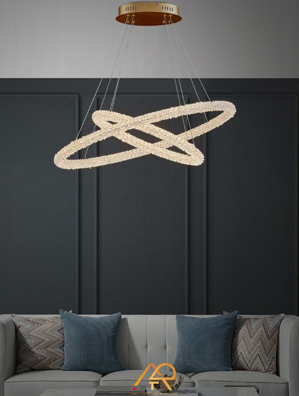 Đèn Chùm Pha Lê Vòng Tròn Tầng ART-7071