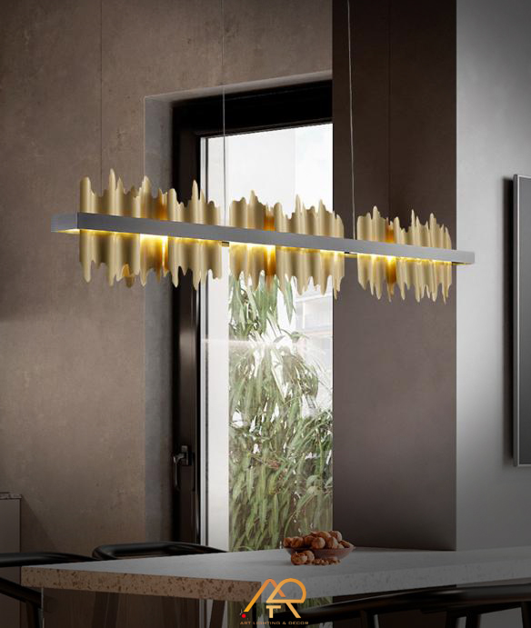 Đèn chùm nghệ thuật ánh sáng lửa ART-7072