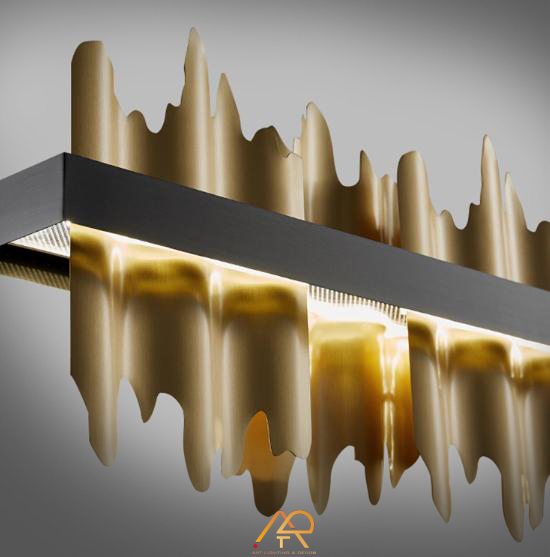 Đèn chùm nghệ thuật ánh sáng lửa ART-7072