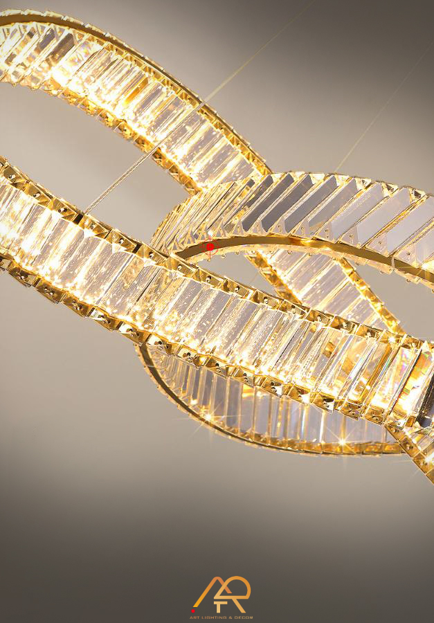 Đèn Chùm Pha Lê Nghệ Thuật LUX Infinity ART-7079