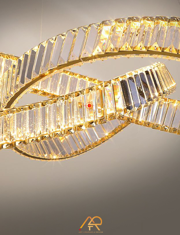 Đèn Chùm Pha Lê Nghệ Thuật LUX Infinity ART-7079