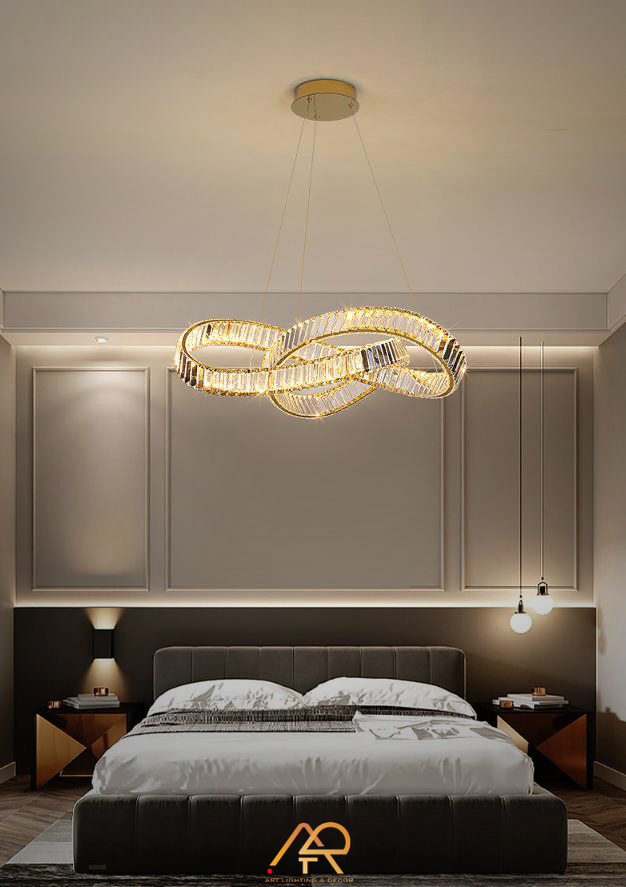 Đèn Chùm Pha Lê Nghệ Thuật LUX Infinity ART-7079