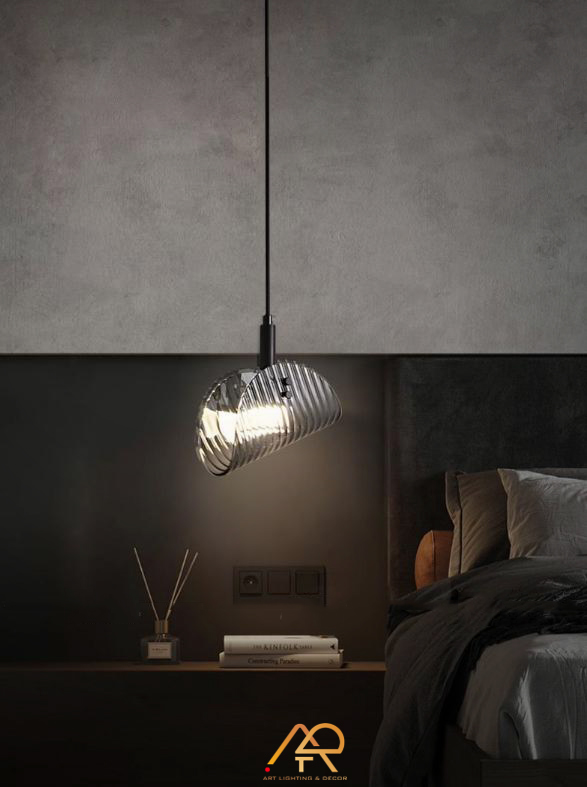 Đèn Thả Trang Trí Hiện Đại LUX Glass Wave Pendant ART-4080