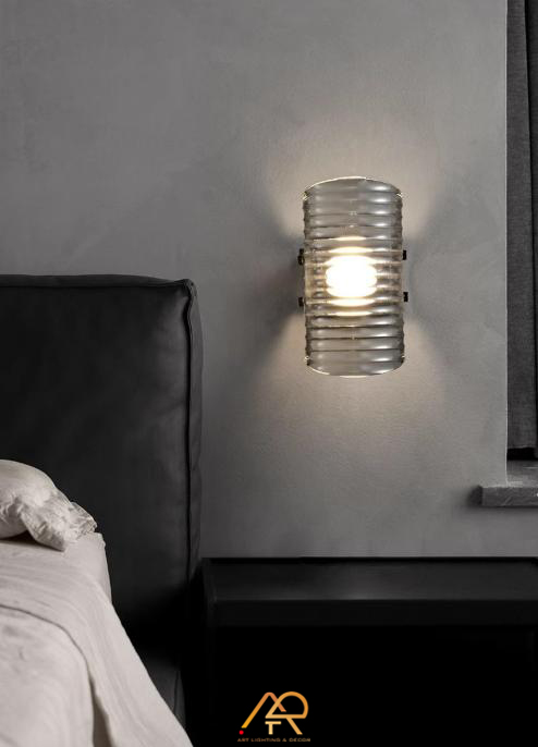 Đèn Tường Trang Trí LUX Glass Wave Wall Lamp ART-8060